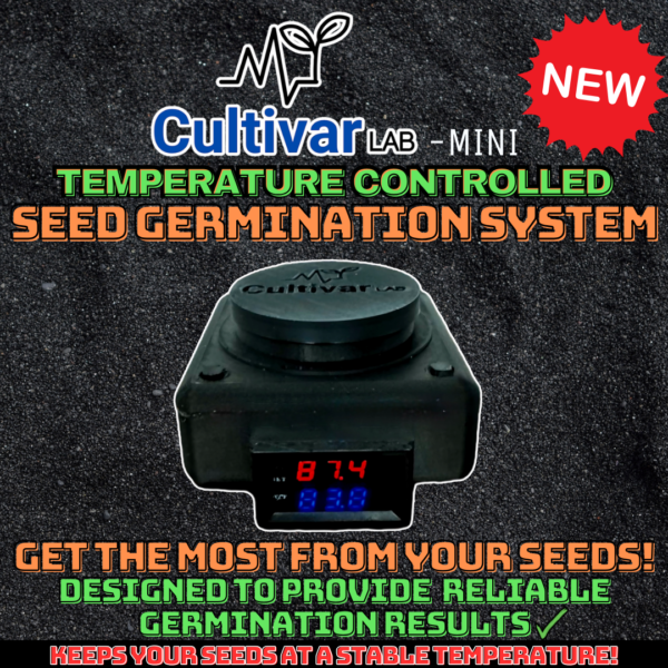 Cultivar Lab Mini - Temperature Controlled Seed Germination System