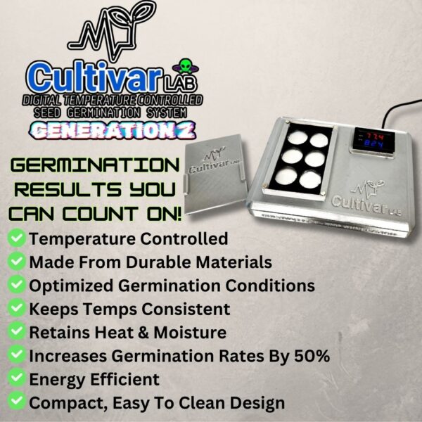 Cultivar Lab - GEN 2 | Temperature Controlled Seed Germination System - Image 4